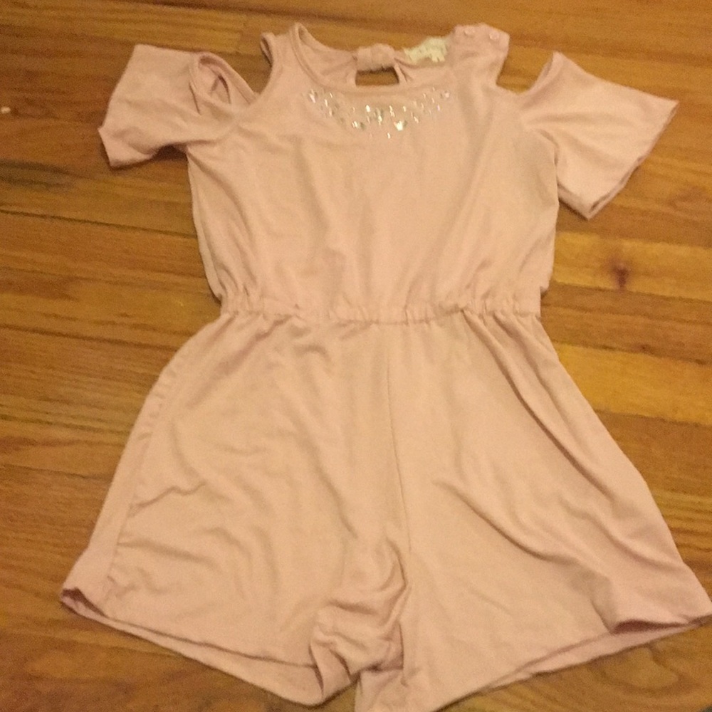 Pink romper